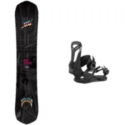 LibTech Snowboard All-Mountain / Freestyle Pack Mayhem Rad Ripper 2026 für Herren schwarz