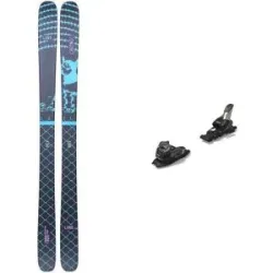 Line Ski Set inkl. Bdg. Skis polyvalent freeride Pack Chronic 101 2026 für Herren aus Holz schwarz