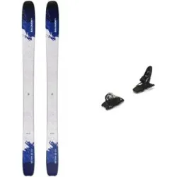 Salomon Ski Set inkl. Bdg. Freeride-Ski Pack S/Lab Qst Echo 2027  aus Holz Blau
