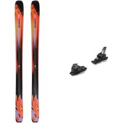 Salomon Ski Set inkl. Bdg. All-Mountain Skier Pack Stance Pro 96 2026  aus Holz Rot