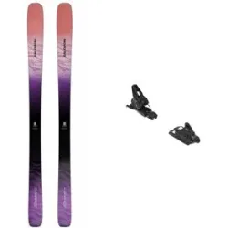 Salomon Ski Set inkl. Bdg. All-Mountain-Ski Pack Stance Pro W 88 2027 für Damen aus Holz Rosa