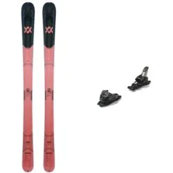 Völkl Ski Set inkl. Bdg. All-Mountain Freeride Skifahren Pack Mantra 88 W Pink/Black 2026 für Damen aus Holz Rosa