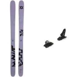 Völkl Ski Set inkl. Bdg. Freeride Skier Pack Revolt 104 Violet 2026 für Herren aus Holz Violett