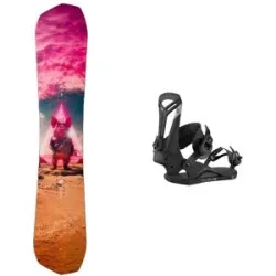 Yes Snowboard all-mountain freestyle Pack Greats 2026 für Herren Braun