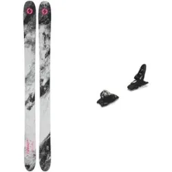 Blizzard Ski Set inkl. Bdg. Freeride-Ski Pack Canvas 118 2027 für Herren Weiß