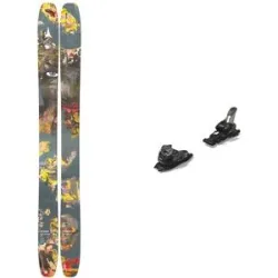Atomic Ski Set inkl. Bdg. Freeride-Ski Pack Bent Chetler 120 2027  Grau
