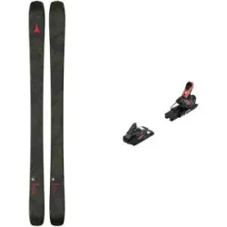 Atomic Ski Set inkl. Bdg. Freestyle-/Backcountry-Ski &ndash; Unisex &ndash; Bent Decode 2027 Pack Bent Decode 2027  aus Holz schwarz