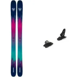 Rossignol Ski Set inkl. Bdg. Freeride-Ski Pack Sender 100 2027 für Herren aus Wolle Violett