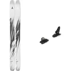 Atomic Ski Set inkl. Bdg. Skis freeride Pack Maverick 115 CTI 2027  aus Holz Weiß