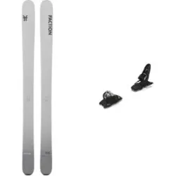 Faction Ski Set inkl. Bdg. Freeride-Ski &ndash; Unisex &ndash; Dancer 106 Ti 2027 Pack Dancer 106 Ti 2027  aus Wolle Grau