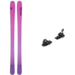 Faction Ski Set inkl. Bdg. All-Mountain-Ski &ndash; Unisex &ndash; Dancer 89 2027 Pack Dancer 89 2027  aus Holz Violett