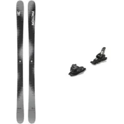 Faction Ski Set inkl. Bdg. Freestyle Skifahren &ndash; Unisex &ndash; Studio 0 Pro 2027 Pack Studio 0 Pro 2027  aus Holz schwarz