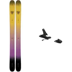 Rossignol Ski Set inkl. Bdg. Freeride-Ski Pack Sender Free 118 2026 für Herren aus Wolle Orange