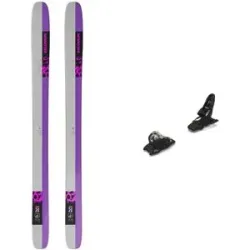 Salomon Ski Set inkl. Bdg. Freeride Skifahren Pack S/Lab Qst X 2026  Violett