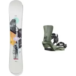 Burton All Mountain Snowboard Pack Hideaway 2026 für Damen aus Wolle Weiß