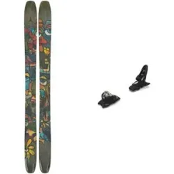 Atomic Ski Set inkl. Bdg. Freeride Skifahren Pack Bent 110 2026  aus Wolle Grau