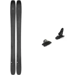 Atomic Ski Set inkl. Bdg. Freeride Skifahren Pack Maverick 105 CTI 2026  aus Holz schwarz