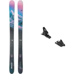 Nordica Ski Set inkl. Bdg. Ski all mountain Pack Santa Ana 92 2027 für Damen Violett