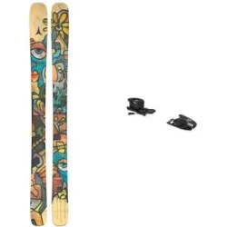 Atomic Ski Set inkl. Bdg. Freestyle Skier/All-Mountain Pack Bent Chetler Mini 2026 133-143cm  aus Wolle