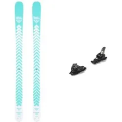 Blackcrows Ski Set inkl. Bdg. All-Mountain Skier Pack Captis Birdie 2026 für Damen aus Holz Blau