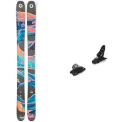 Blizzard Ski Set inkl. Bdg. Freeride-Ski Pack Rustler 11 2027 für Herren Blau