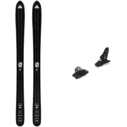 Salomon Ski Set inkl. Bdg. Skis all-mountain Pack Depart. 02 2027  aus Holz schwarz