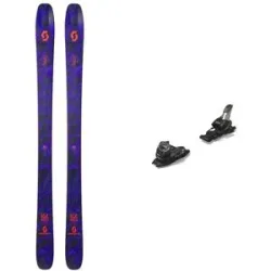 Scott Ski Set inkl. Bdg. All-Mountain-Ski Pack Sea 98 Black/Purple 2027  aus Holz Violett