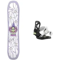 Salomon Ski Set inkl. Bdg. All-Mountain Snowboard Pack Grace 2027  Violett