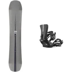 Salomon Snowboard Freestyle Pack Assassin Pro 2027 für Herren aus Wolle Grau