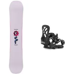 Salomon Snowboard Freestyle Pack Oh Yeah 2027 für Damen aus Holz Rosa