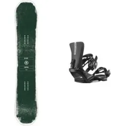 RIDE All-Mountain-Snowboard Pack Control 2026  aus Holz Grün