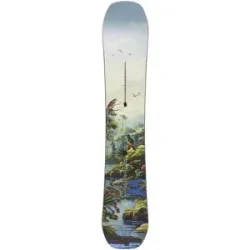 Burton Snowboard All-Mountain Custom Jungle 2026 für Herren Größe 170W cm Grün