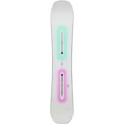 Burton Snowboard All-Mountain Custom Glow 2026 für Herren Größe 154W cm Weiß