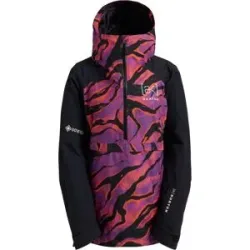 Burton Anorak de ski/snowboard en GORE-TEX W AK Kimmy Gore-Tex 2L Anorak Slash Multi True Black für Damen Größe S Rosa