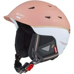 Cairn Skihelm / Snowboardhelm &ndash; Damen / Frau &ndash; Xplorer Rescue Xplorer Rescue Mat Peach Champagne für Damen Größe 62-65 cm Rosa