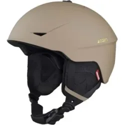 Cairn Skibrillen-/Snowboardhelm mit Recco®-Reflektor Rise II Mat Linen für Herren Größe 56-57 cm Beige