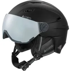 Cairn Skibrillenhelm / Snowboardhelm mit Visier Electron Visor Mat Black für Herren Größe 53-54 cm schwarz