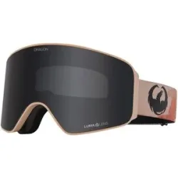 Dragon Maske für Ski NFX Mag OTG Jossi Wells Lumalens Darksmoke + Lumalens Amber  schwarz