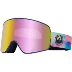 Dragon Maske für Ski NFX2 Sunset Lumalens Pink Ion + Lumalens Violet  Weiß