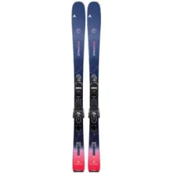 Dynastar Ski Set inkl. Bdg. Freizeit-Skiset für Damen M-Cross W 78 + Xp10 2026 für Damen aus Holz Größe 164 cm Blau