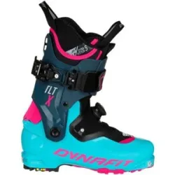 Dynafit Skitourenschuhe TLT X Extra Wide W Silvretta/Pink Glo für Damen Größe 25.5 Blau