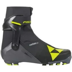 Fischer Skating Nordic Skischuhe Carbon Skate  aus Wolle Größe 43 schwarz