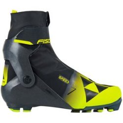 Fischer Skating Nordic Skischuhe Speedmax 7 Skate für Herren aus Wolle Größe 42 schwarz