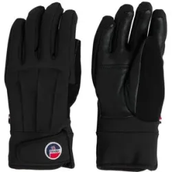 Fusalp Isolierende Fäustlinge aus PrimaLoft® Gold Mitten Fake Fur Desert/Neige für Herren aus Leder Größe 7 Beige