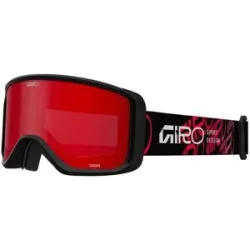 Giro Skibrille Sagen Red Black Endless Amber Scarlet/Yellow für Herren schwarz