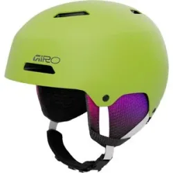 Giro Casque de ski Crue Mat Fluorescent Green  Kindergröße M Grün