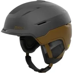Giro Casque de ski Tor Spherical Mat Mettalic Coal/Tan für Herren Größe 55.5 59 cm Grau