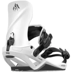 Jones Snowboardbindungen Mercury Fase Cloud White  aus Wolle Größe 41,5-44 Weiß