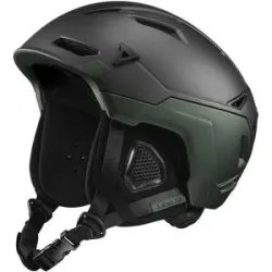 Julbo Ultraleichter Helm für Ski/Bergsteigen The Peak Lt Black/Green  aus Wolle Größe 56-58 cm schwarz