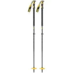 K2 Freetouring Skistöcke Lockjaw Carbon Plus Black  schwarz